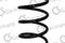 Пружина передняя, артикул 14950280