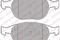 Колодки торм.пер., артикул LP1724