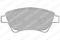КОЛОДКИ ТОРМ.ПЕР., артикул LP1730