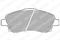 Колодки тормозные дисковые перед, артикул LP1786