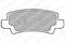 Колодки торм.зад., артикул LP1864