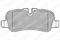 Колодки тормзад, артикул LP1936