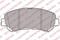 Колодка тормозная набор, артикул LP2031