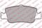 Колодки тормозные дисковые /комплект 4 шт./, артикул LP2103