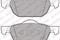 Колодки торм.пер., артикул LP2144