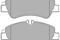 Колодки задние, артикул LP2662