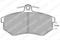 КОЛОДКИ ДИСКОВЫЕ, артикул LP429