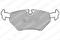 Колодки тормозные дисковые /комплект 4 шт/, артикул LP555