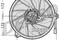 Вентилятор радиатора PEUGEOT 206 с кондиц., артикул DER21010