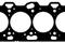 Прокладка ГБЦ Mitsubishi, Hyundai 4G63 2.0 16V 87>, артикул 153230