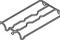 Прокладка клапанной крышки Opel Omega 2.5/3.0 V6 24V 93>, артикул 469.440