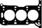 Прокладка ГБЦ Opel Corsa 1.0 12V Z/X10XE 96>, артикул 476710