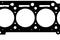 Прокладка ГБЦ, артикул 612282
