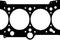 Gasket, cylinder head, артикул 627810
