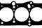 Прокладка ГБЦ металлическая, артикул 915629