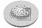 Диск тормозной VW CADDY III 04-, EOS 06-, GOLF PLUS 05-, GOLF V 03-, GOLF VI 08-, JETTA III 05-10, J, артикул 24384