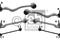 Ком/кт рычагов пер.подвес. + стойки стаб., артикул 33371