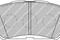 Тормозные колодки дисков. SUBARU TREZIA 11-, TOYOTA AURIS 07-, COROLLA 06-, RAV 4 06-, URBAN CRUISER, артикул FDB1891