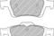 Колодки тормозные дисковые (комплект 4 шт.), артикул FDB1931