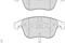 Тормозные колодки перед Audi/VW/Seat Q3/Sharan/Tiguan/Alhambra 07 -, артикул FDB4057