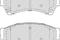 Колодки тормозные дисковые (Premier), артикул FDB4062