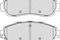 Тормозные колодки дисков. HONDA CR-V III 07-,, артикул FDB4161