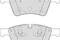 Колодки торм.пер., артикул FDB4189