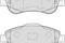 Колодки торм.пер., артикул FDB4228