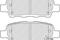 Колодки тормозные дисковые, артикул FDB4324