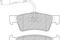 Тормозные колодки дисков. VW MULTIVAN V 03-, TRANSPORTER V 03-,, артикул FVR1647