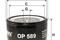 Фильтр масляный, артикул OP589