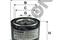 Фильтр масл.HYUNDAI I30, i40, ix20, ix35, KIA SANTE FE III, CEED II, RIO III, SPORTAGE III, артикул OP6171