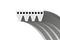 Ремень поликлиновой Toyota Landcruiser 100 4.2TDI 1HDFTE 98, артикул 4PK1580