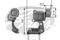 T38410, (7808-21310) Натяжитель ремня GATES Мексика, артикул T38410
