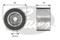 Deflection/guide pulley, timing belt, артикул T42039