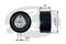 Tensioner pulley, timing belt, артикул T43035