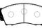 Комплект тормозных колодок, дисковый тормоз, артикул J3603040