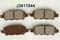комплект тормозных колодок, дисковый тормоз, артикул J3611044