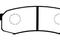 Комплект тормозных колодок, дисковый тормоз TOYOTA LAND CRUISER PRADO (_J12_) 3.0 D-4D (KDJ120, KDJ, артикул J3612010