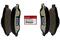 Колодки тормозные передние Honda CR-V III 2,0/2,2L, артикул 45022T1EG00