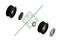 Deflection/guide pulley, v-ribbed belt, артикул 532016010