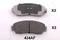 Колодки тормозные дисковые передн Honda CR-V 2.0/2, артикул PA434AF