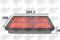 Фильтр воздушный JS A457J MAZDA 323 C V (BA) 323 F V (BA) 323 F VI (BJ) 323 P V (BA) 323 S V (B, артикул a457j