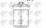 BODY,FUEL FILTER, артикул FS6042