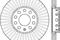 Диск тормозной передний с покрытием AUDI 100 91>/A4 95>08/A6 95>05/VW PASSAT 97>00, артикул 561548JC