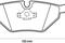 Brake pad set, disc brake, артикул 571387J