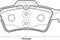 Brake pad set, disc brake, артикул 571989J