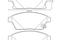Brake pad set, disc brake, артикул 573325J