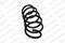 Coil spring, артикул 25068