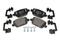 НАБОР ТОРМОЗНЫХ НАКЛАДОК, артикул LR023888